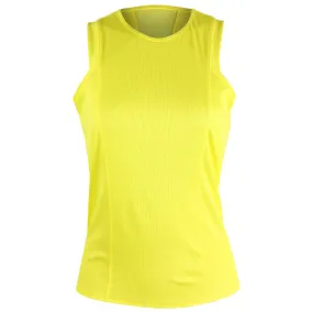 Lucky In Love Women's Swift Tie Back Tank - Yellow