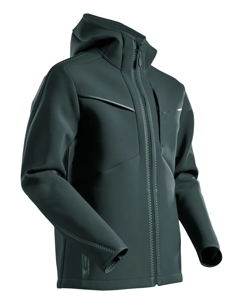 Mascot® Mens Customised Softshell Jacket With Hood