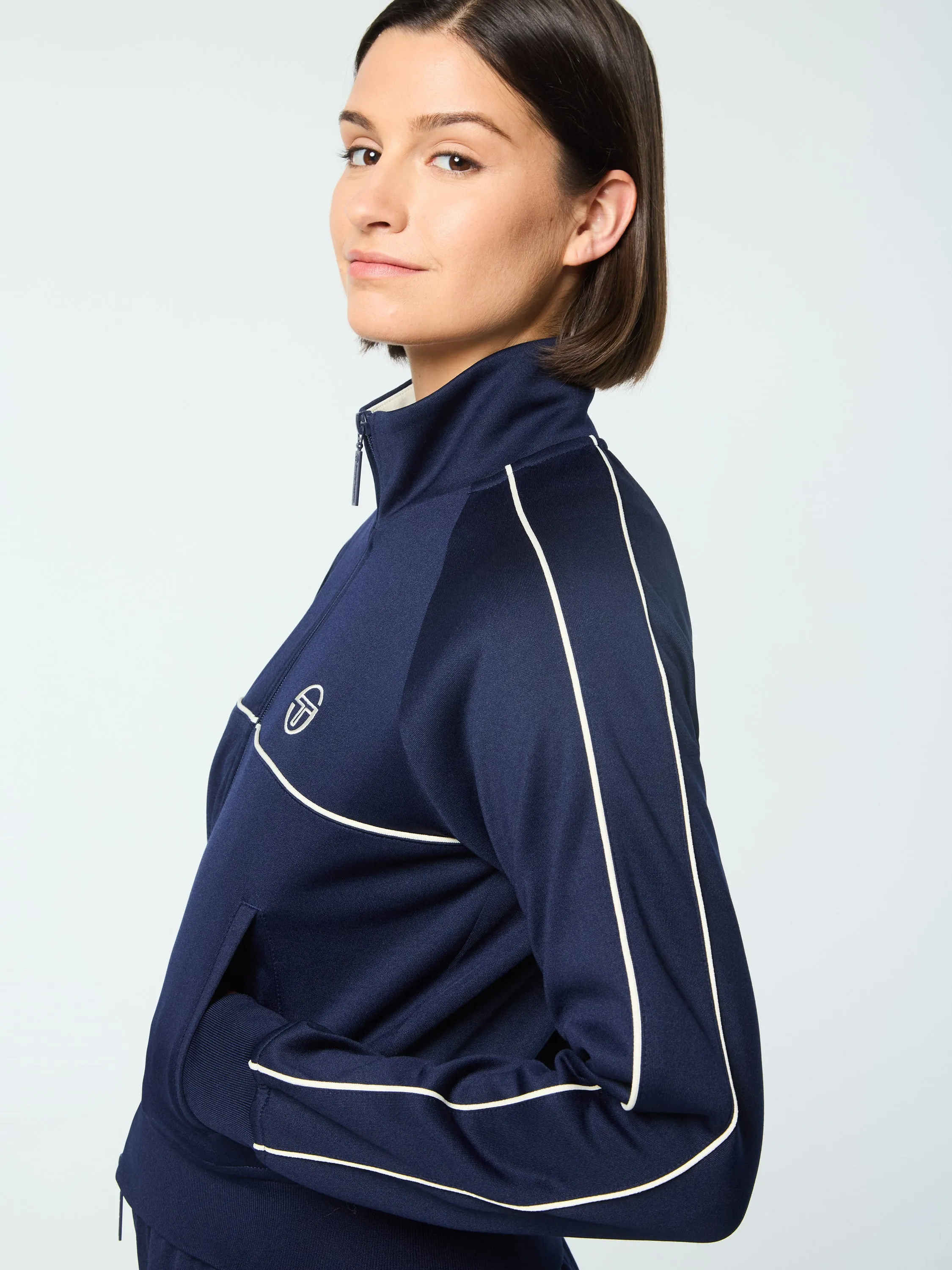 Miss Lioni Track Jacket- Maritime Blue