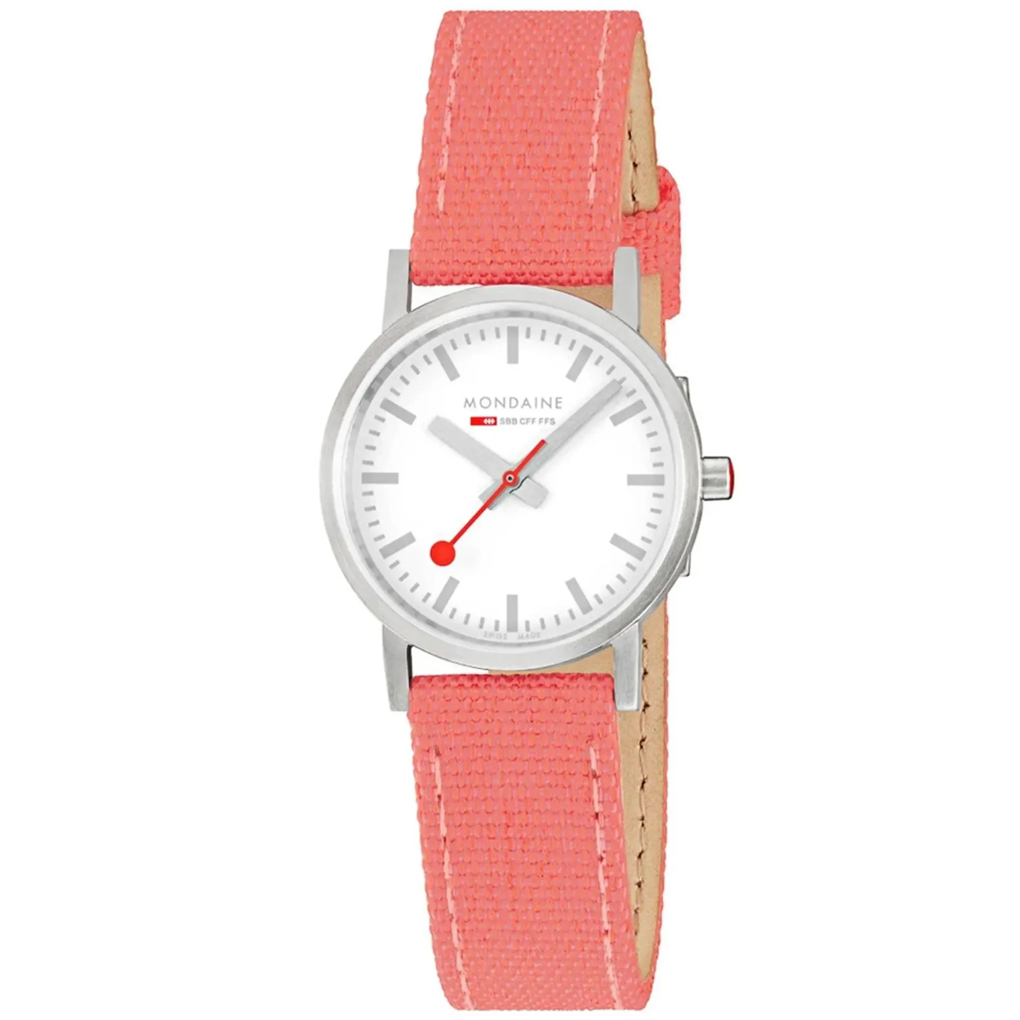 Mondaine Ladies Watch Classic White Coral A658.30323.17SBP