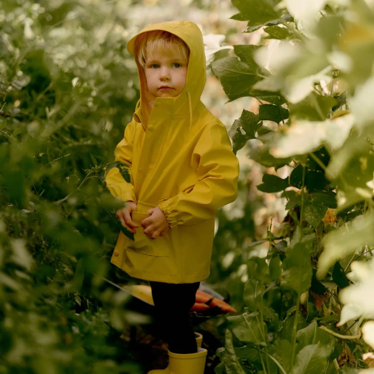 Nature Baby Raincoat Mustard