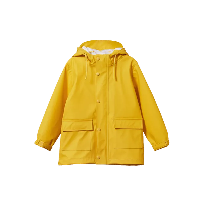 Nature Baby Raincoat Mustard