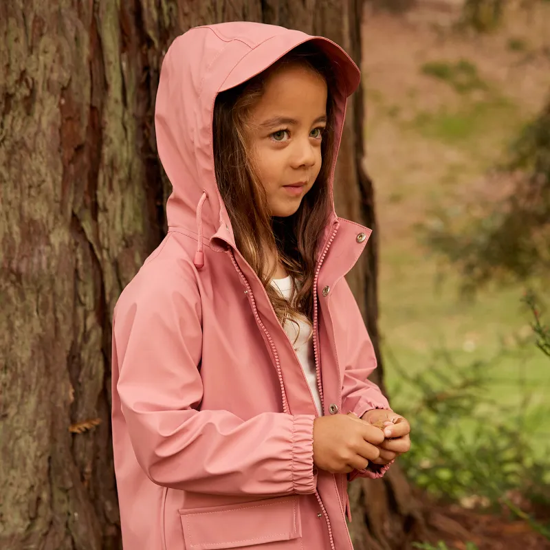 Nature Baby Raincoat - Raspberry