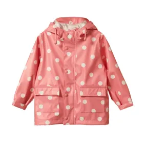 Nature Baby Raincoat - Rose Polka Dot