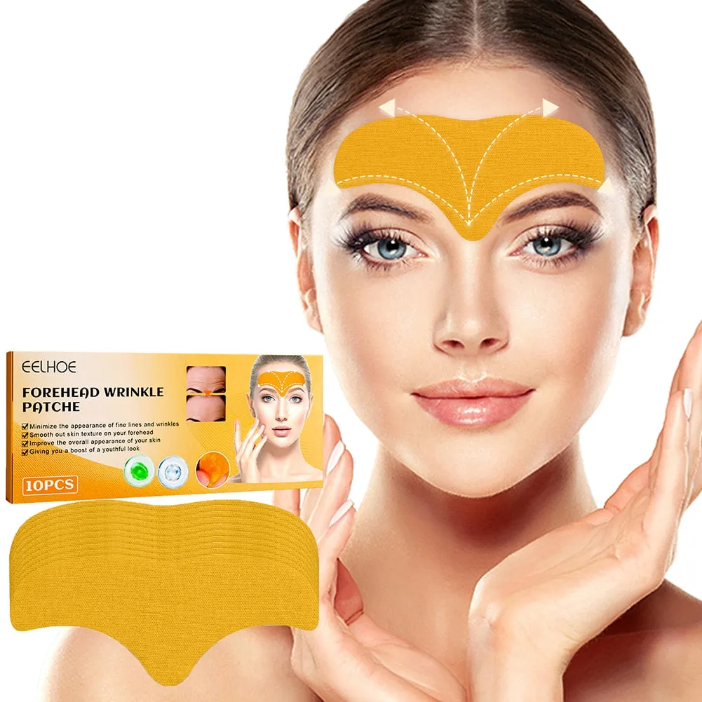 (NET) Anti Aging Head Lines Remover Lifting Forehead Patch 10pcs