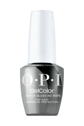 NEW! OPI GelColor Intelli-Gel Super Gloss No Wipe Top Coat 0.5 oz.