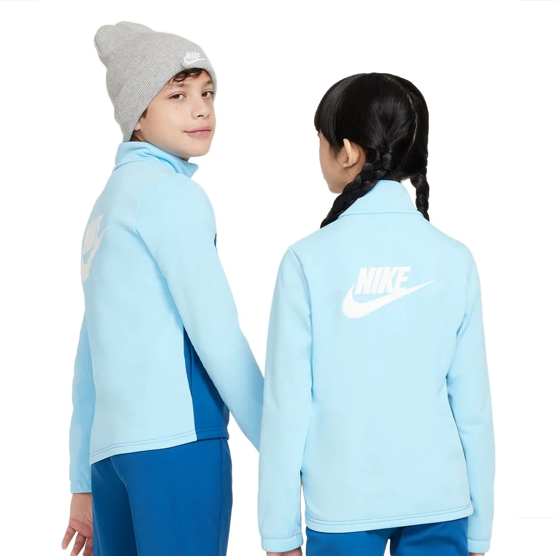 Nike Sportswear Big Kids' Track Top Blue