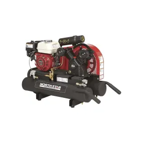 NorthStar Portable Gas Powered Air Compressor | 8-Gal | 13.7 CFM @ 90PSI | GX160