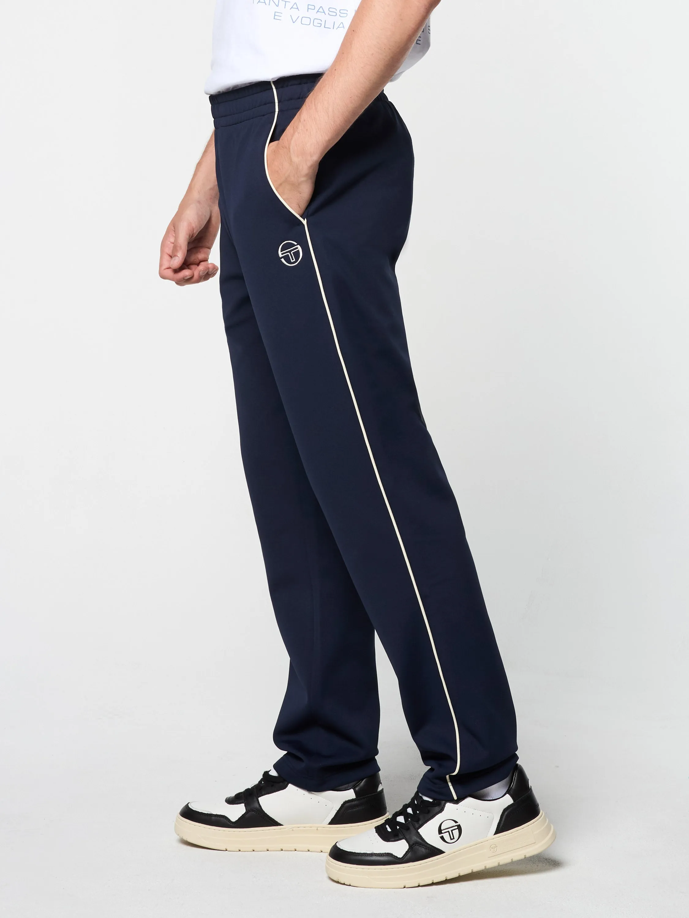 Olmi Track Pant- Maritime Blue