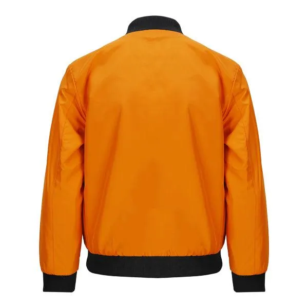 ORANGE LONG SLEEVE REVERSIBLE BOYS JACKET