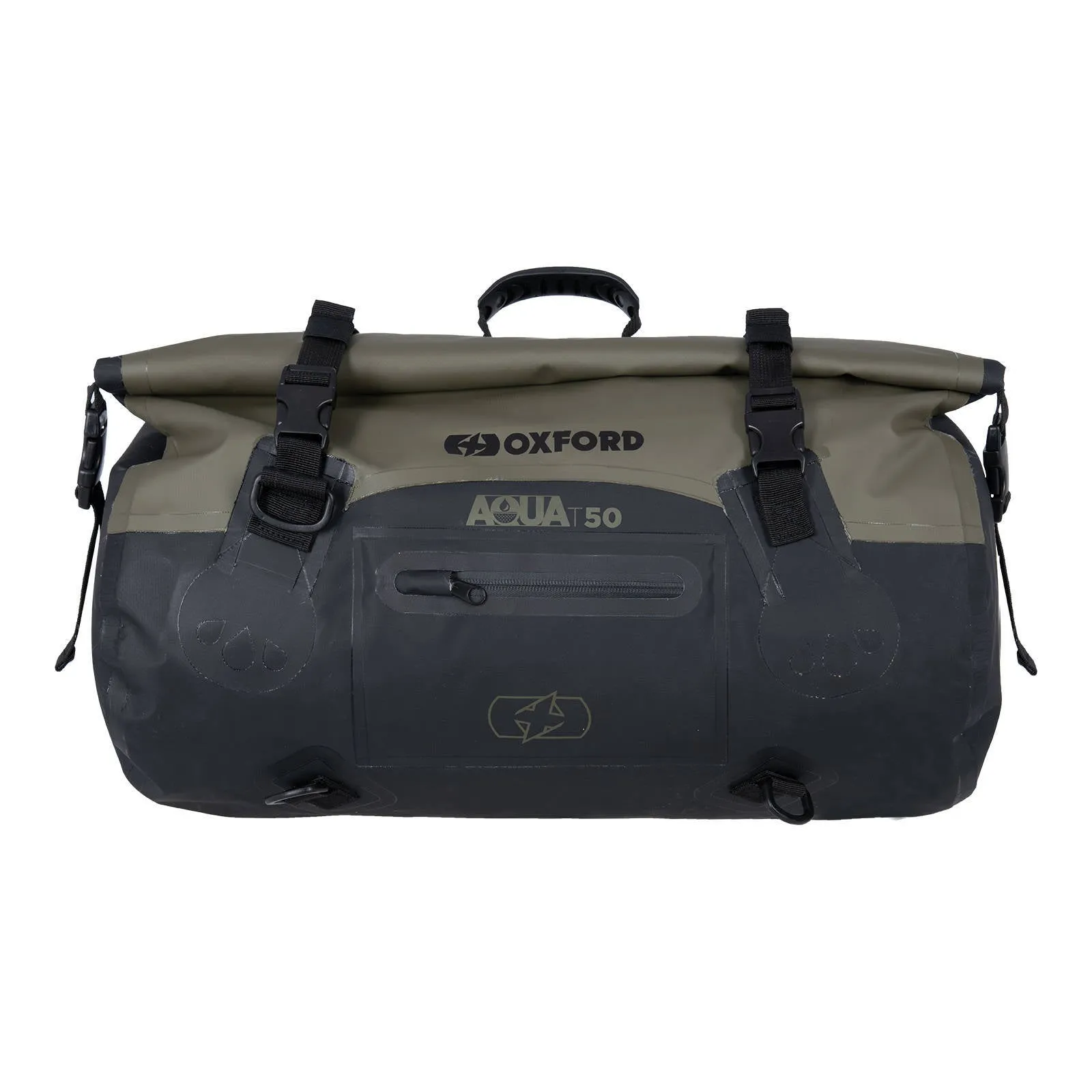 Oxford Roll Bag Aqua T50 - Black / Khaki