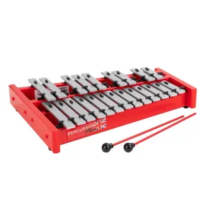 Percussion Plus Classic Red Box Soprano Glockenspiel - 1.5 octave