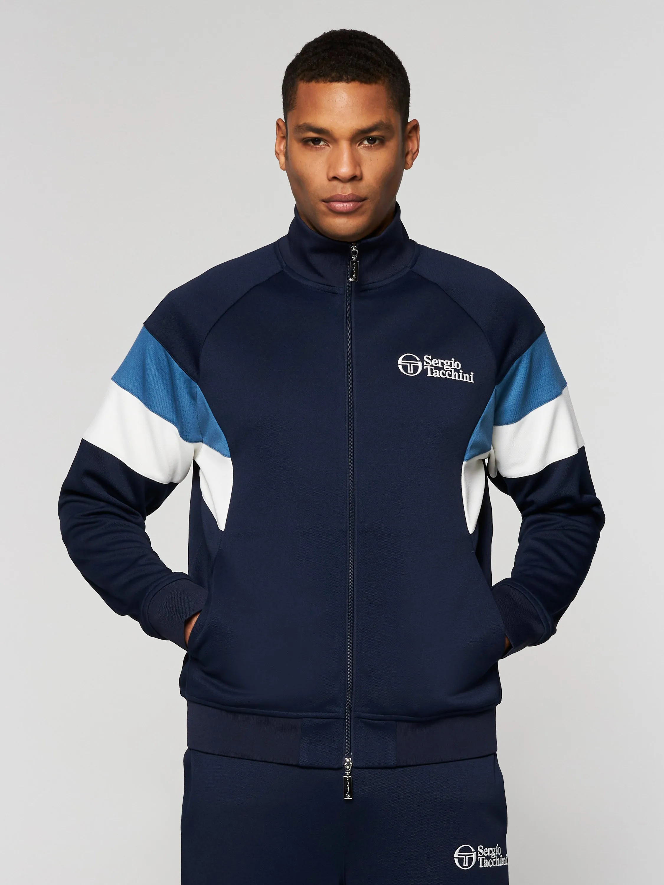 Pero Track Jacket- Maritime Blue