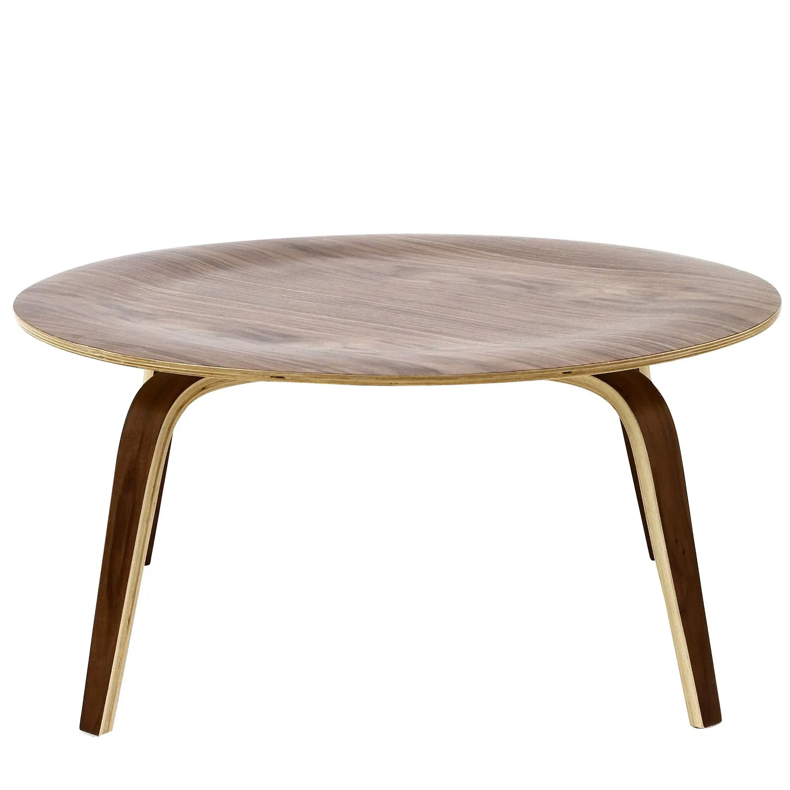 Plywood Coffee Table Walnut EEI-509-WAL