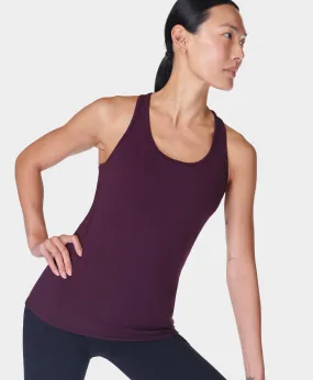 Power Medium Impact Gym Tank Sb9637 Midnight-Cherry-Purp