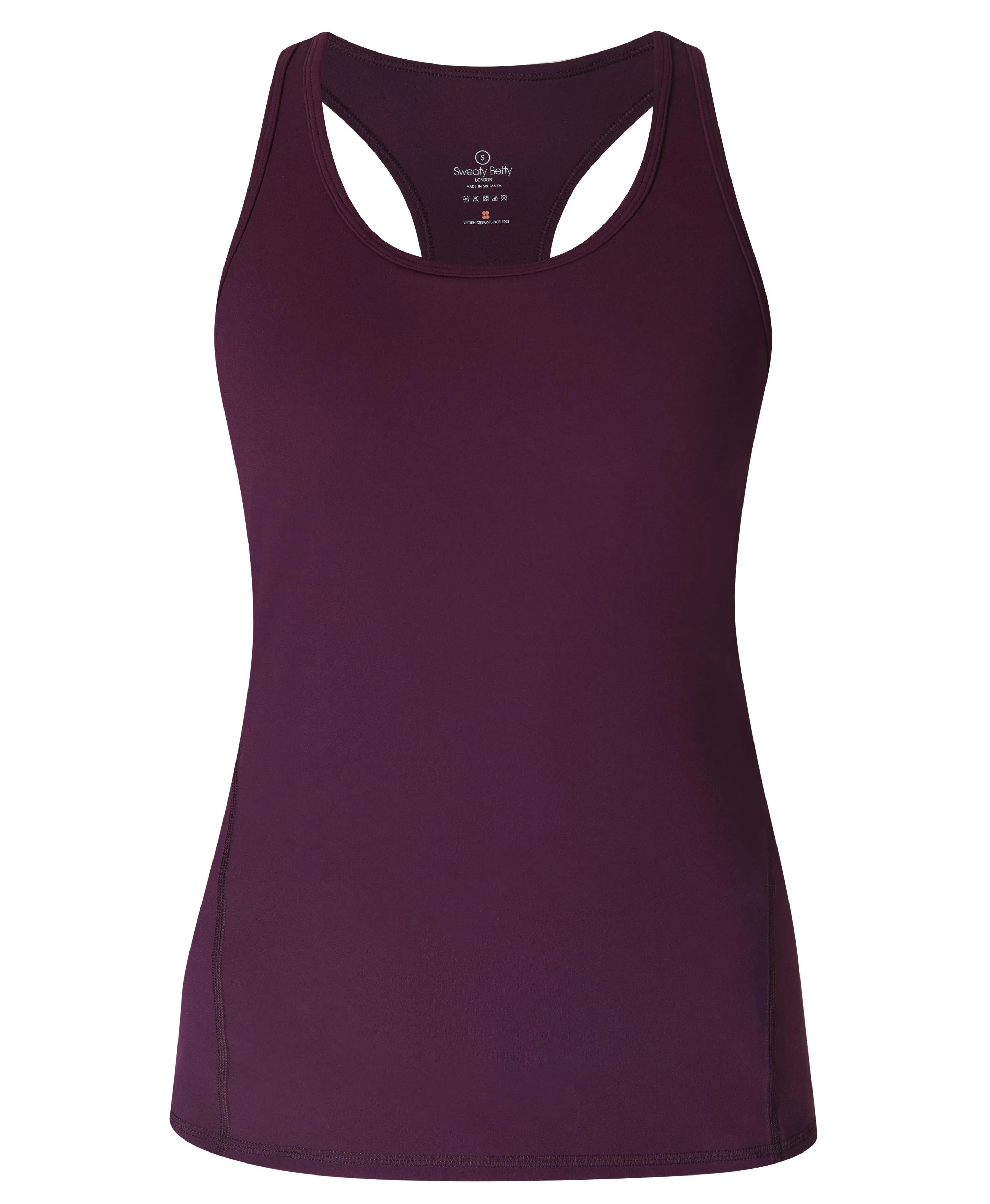 Power Medium Impact Gym Tank Sb9637 Midnight-Cherry-Purp