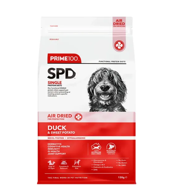 Prime100 SPD Limited Ingredients Air Dried Dog Food (Duck & Sweet Potato)