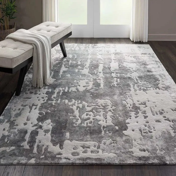 Prismatic PRS12 Silver Grey Rug