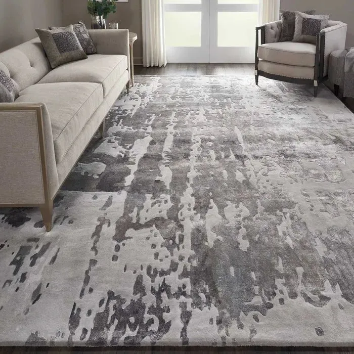 Prismatic PRS12 Silver Grey Rug