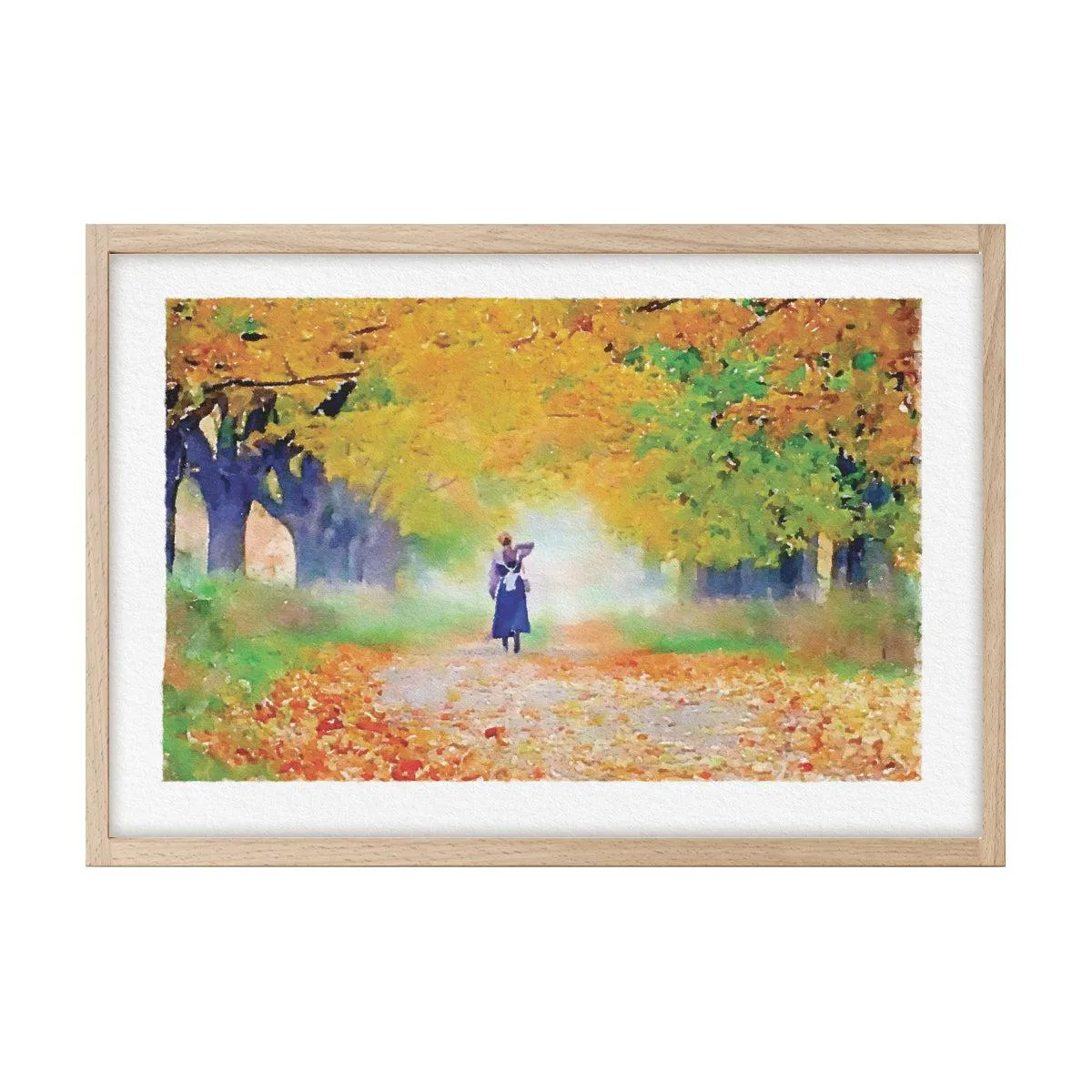 "October" Limited Edition Watercolor Print