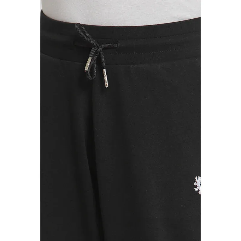 Red Tape Boys Black Solid Activewear Joggers