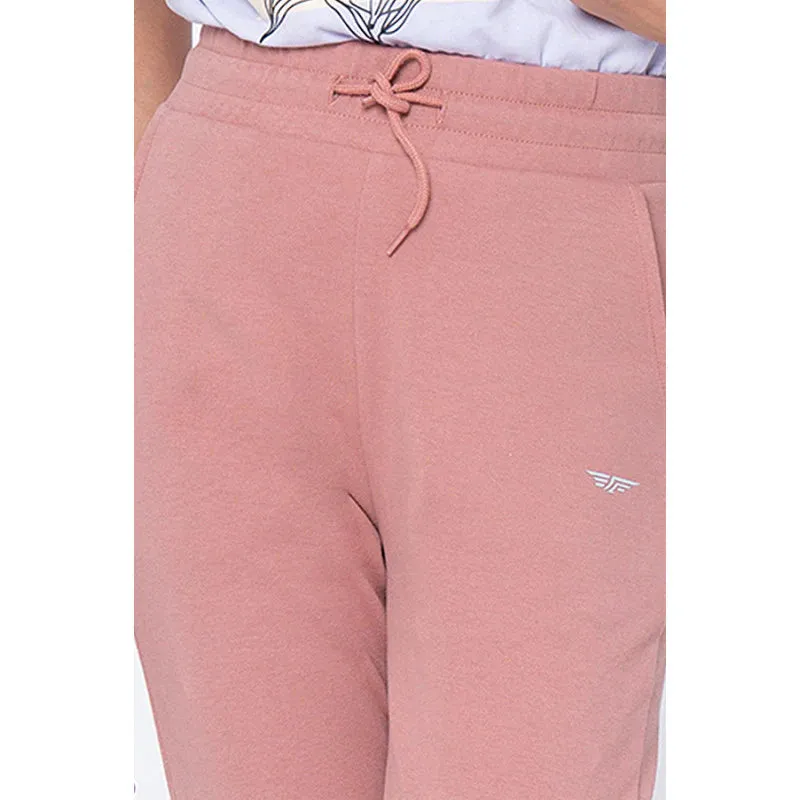 RedTape Girls Pale Pink Solid Jogger