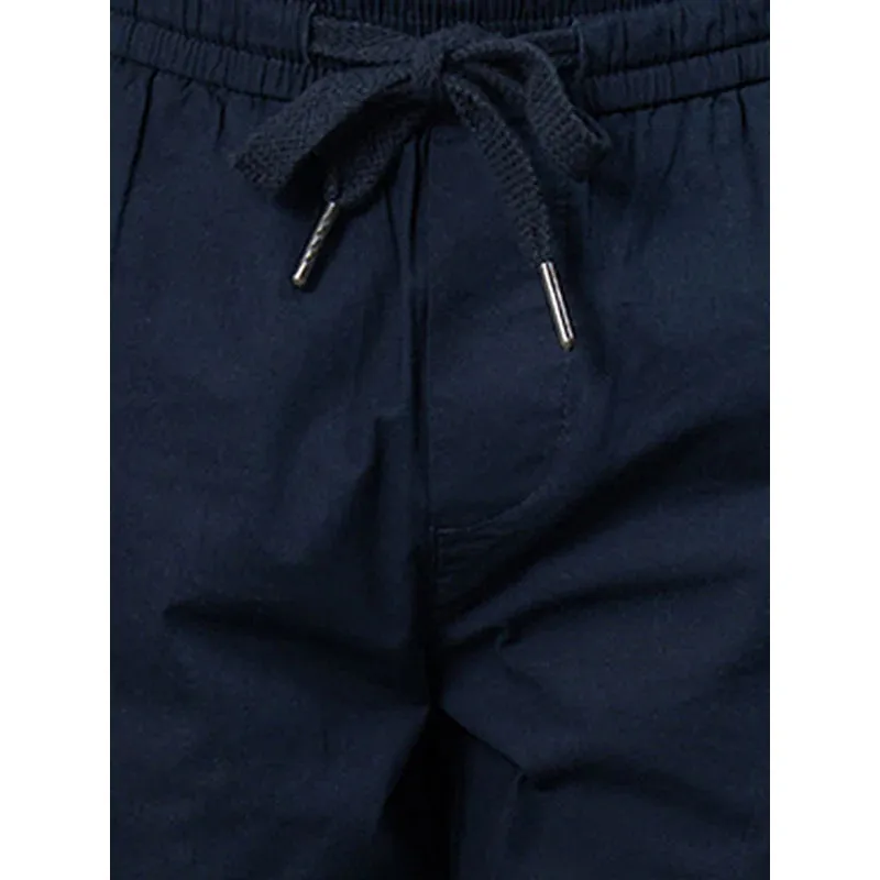 RedTape Joggers for Boy's- Comfortable| Cotton | Navy Color | Regular Fit | Front and Back Side Pockets.