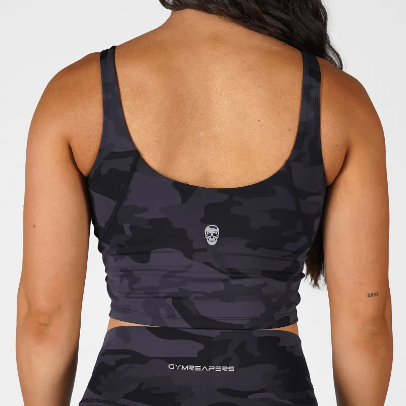 Revive Skull Tank Top - Midnight Camo