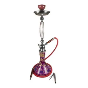 Sahbi Shisha Pipe - One Person 70cm Purple