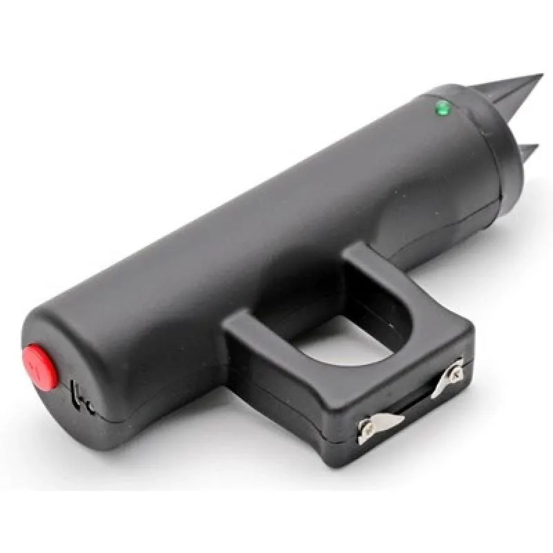 Spiked Jogger Stun Gun with Alarm and USB Charger