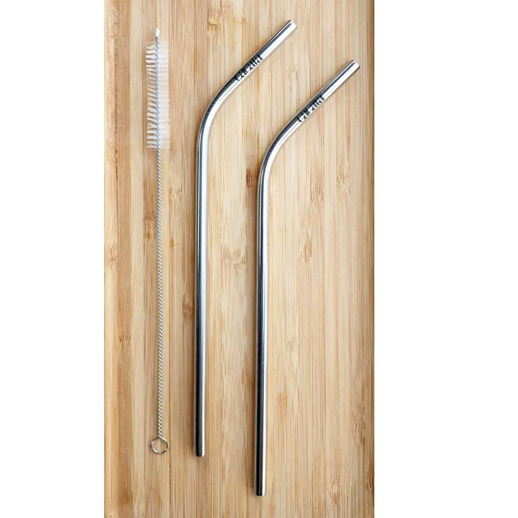 Stainless Steel Straw - 2 Pack