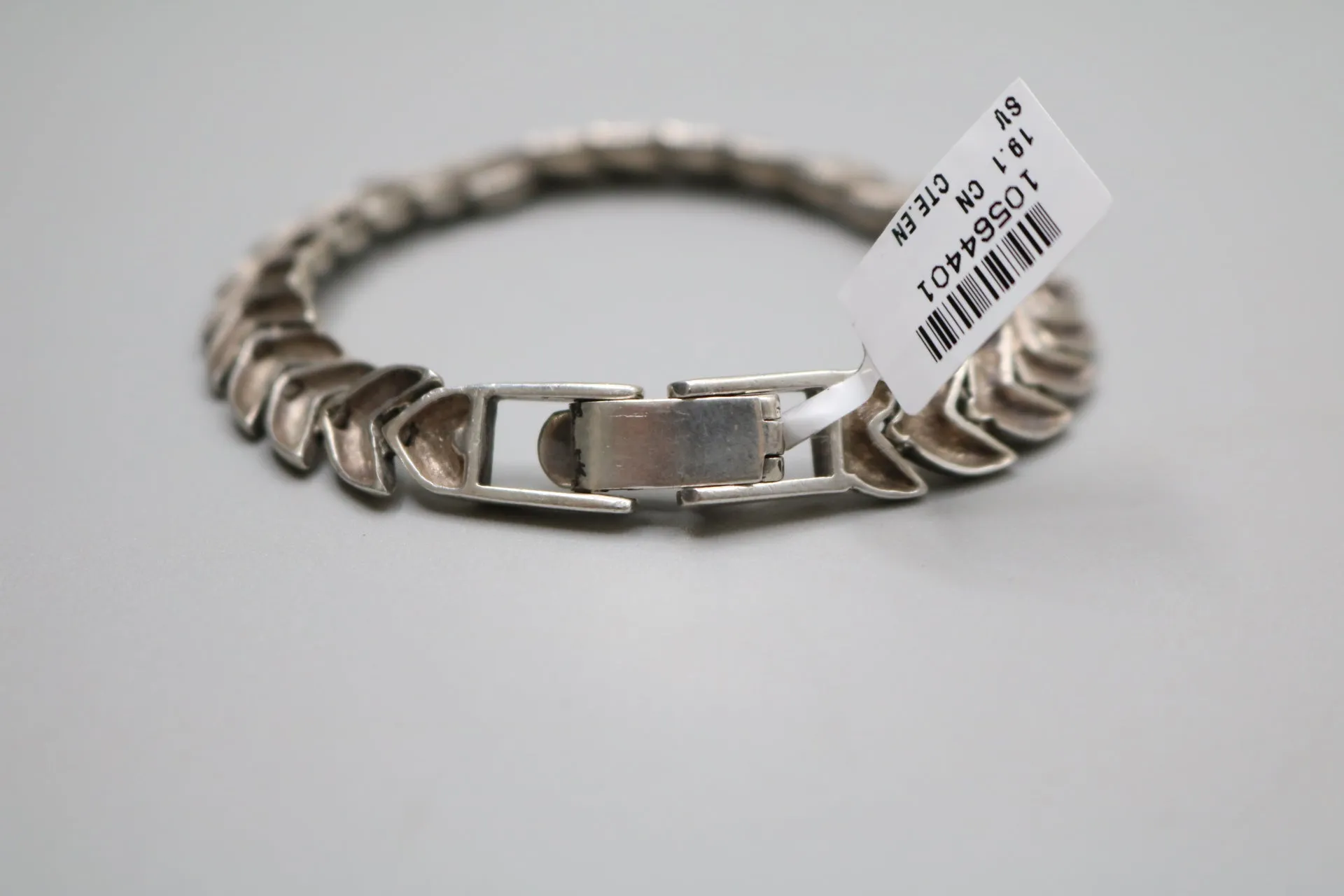 Sterling Silver Fancy Weave Bracelet (8 & 1/2 Inches)