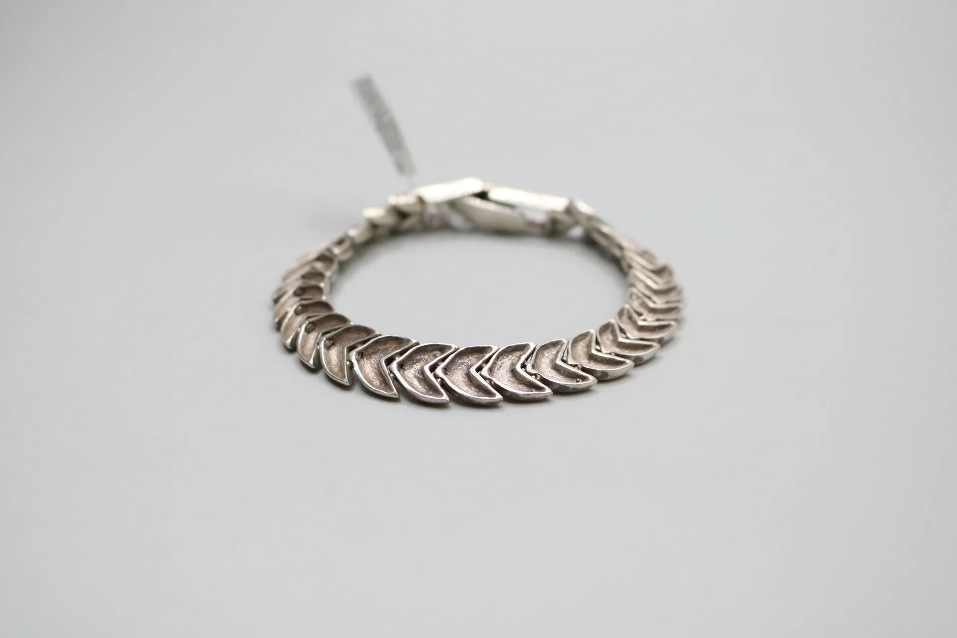 Sterling Silver Fancy Weave Bracelet (8 & 1/2 Inches)