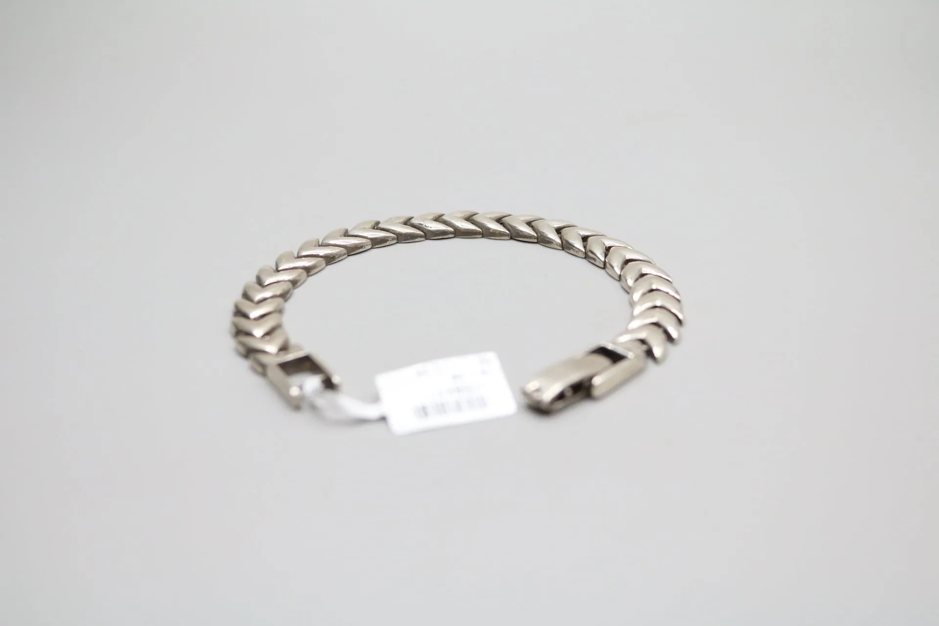 Sterling Silver Fancy Weave Bracelet (8 & 1/2 Inches)