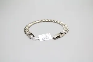 Sterling Silver Fancy Weave Bracelet (8 & 1/2 Inches)