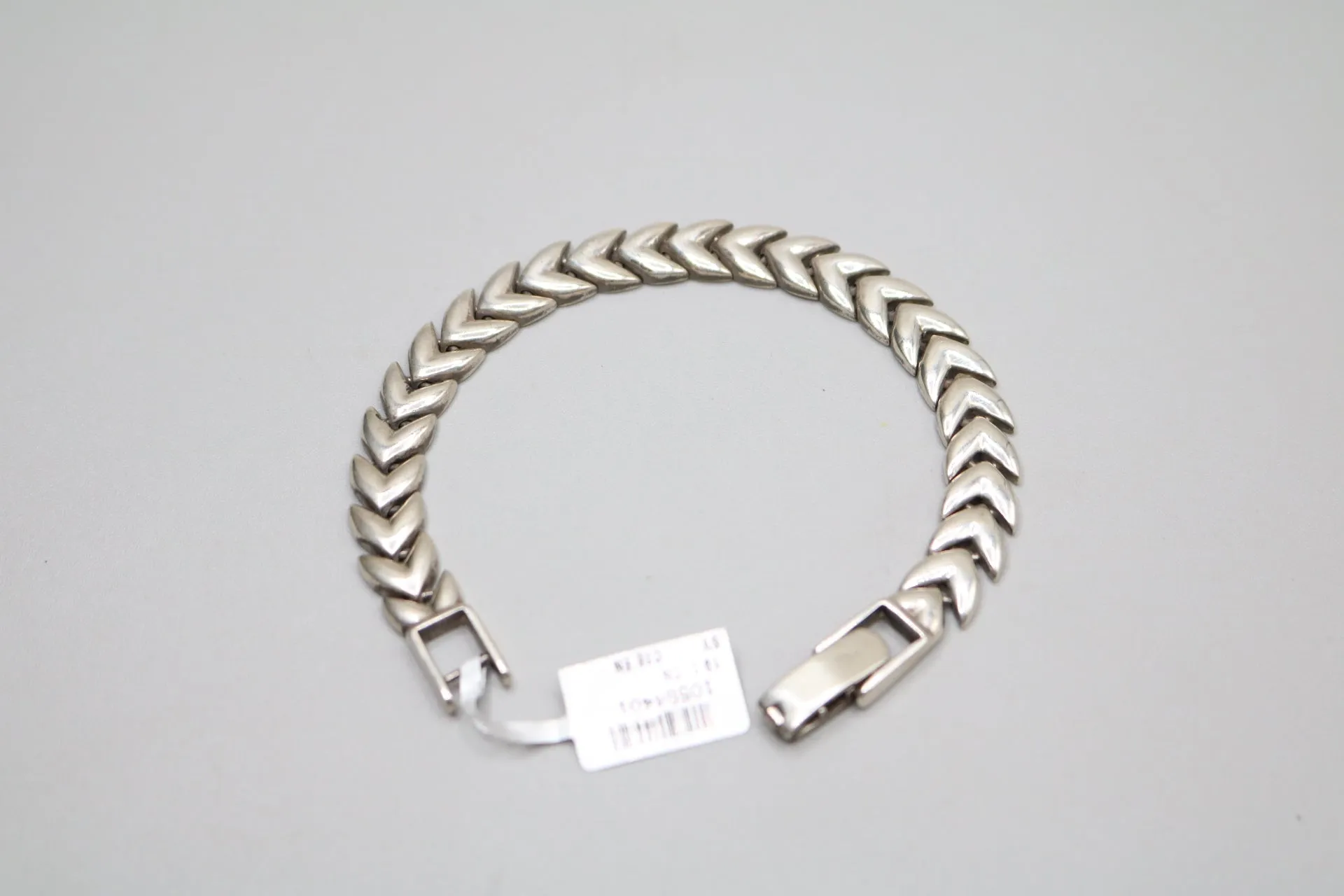 Sterling Silver Fancy Weave Bracelet (8 & 1/2 Inches)