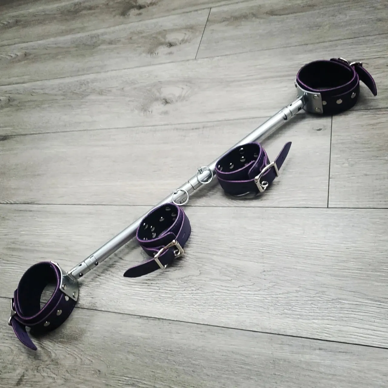 Stocks Style Adjustable Bondage Spreader Bar