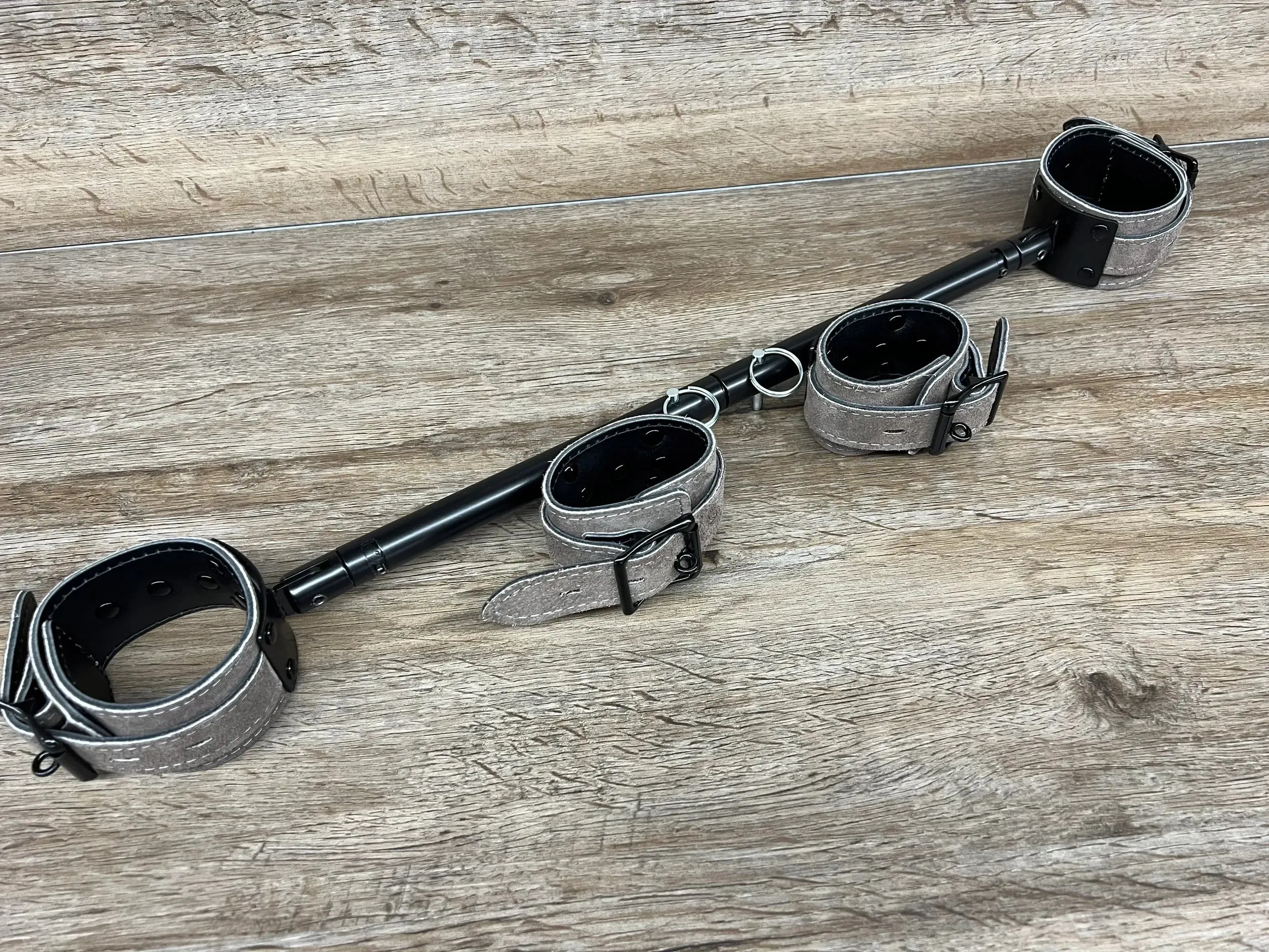 Stocks Style Adjustable Bondage Spreader Bar