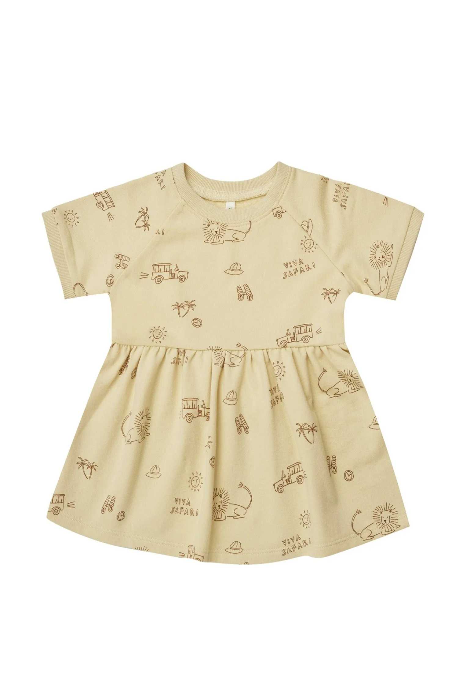 The Raglan Dress by Rylee & Cru - Viva Safari - BABY