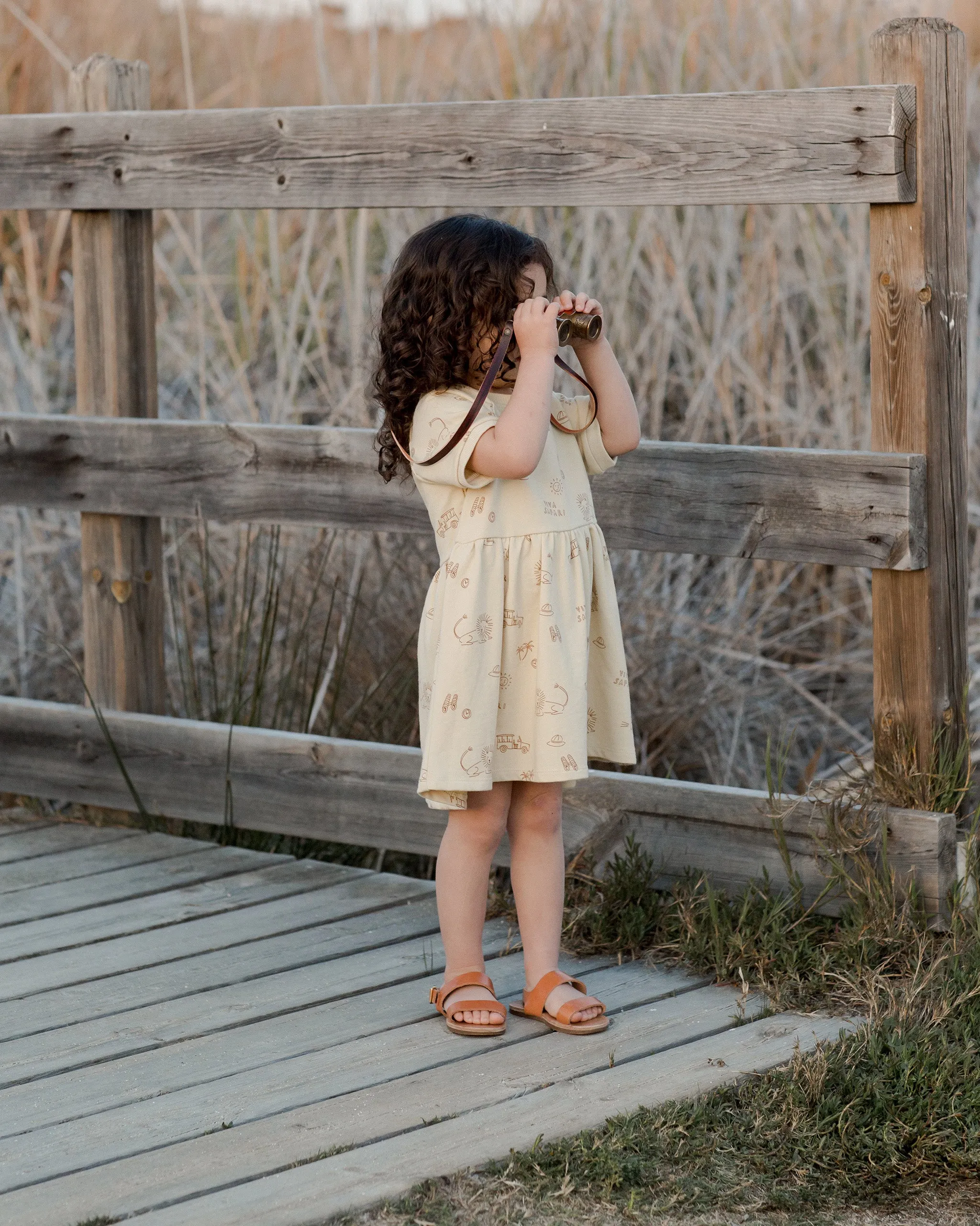 The Raglan Dress by Rylee & Cru - Viva Safari - BABY