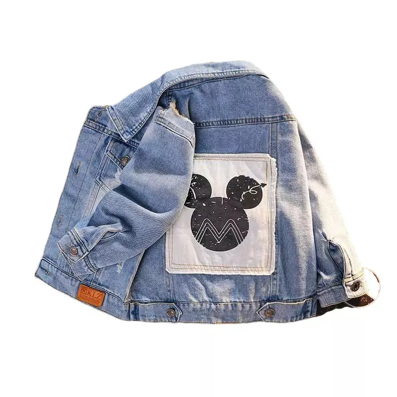 Toddler Denim Jacket Mickey Style