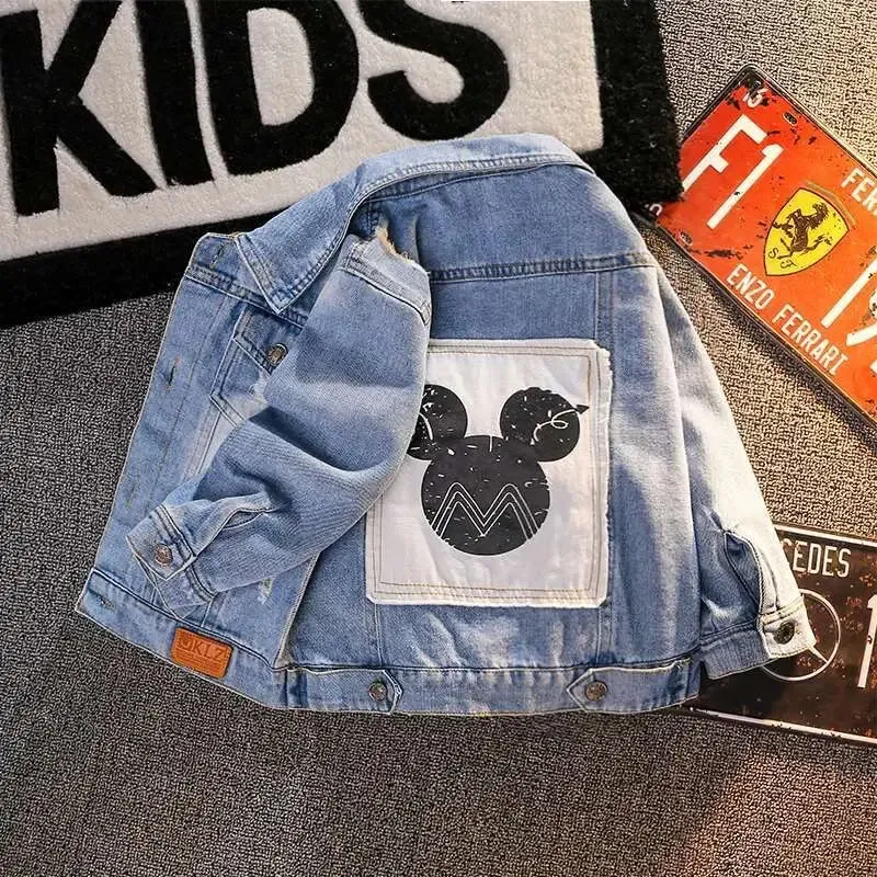 Toddler Denim Jacket Mickey Style