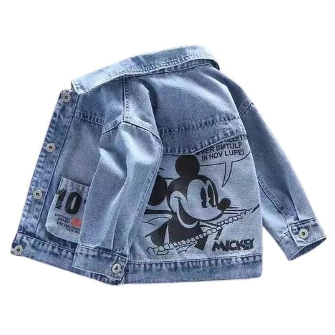 Toddler Denim Jacket Mickey Style