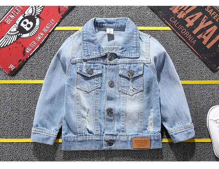 Toddler Denim Jacket Mickey Style