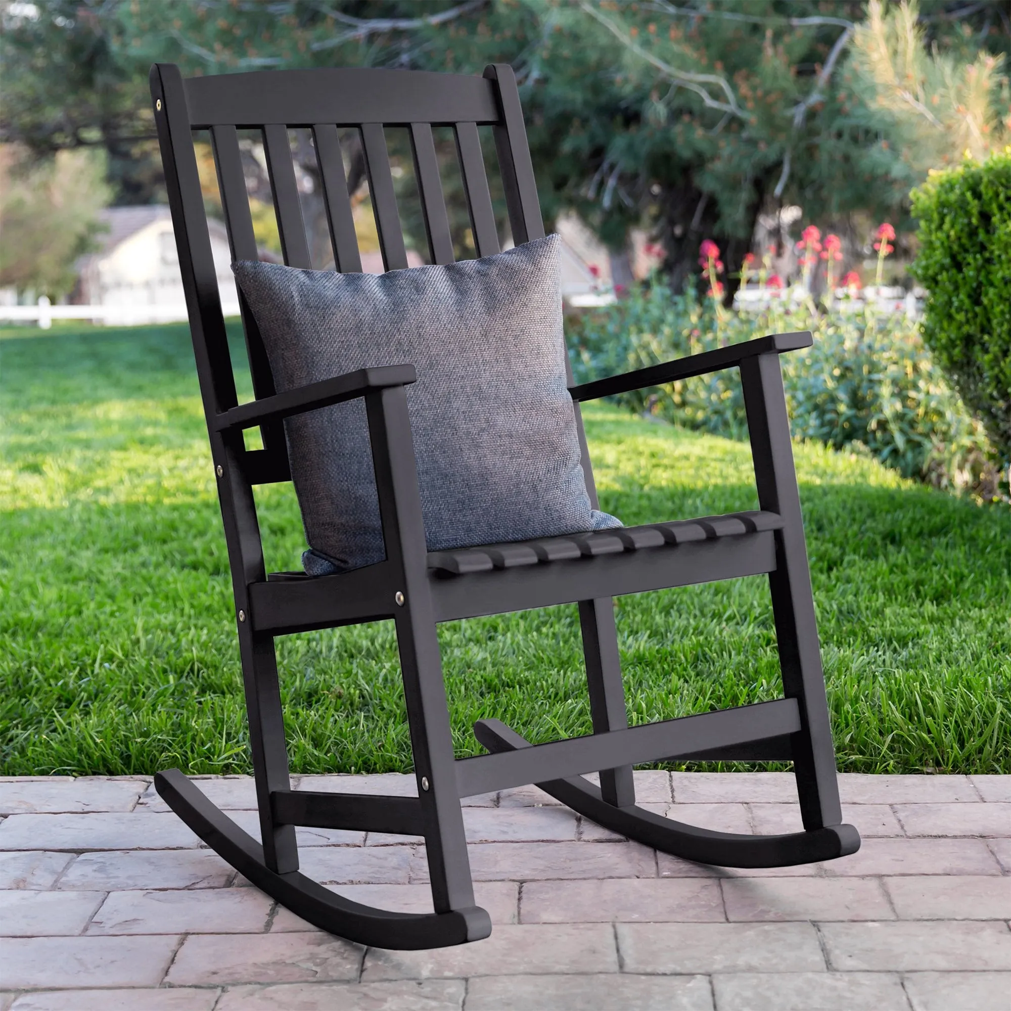 Traditional Wooden Rocking Chair