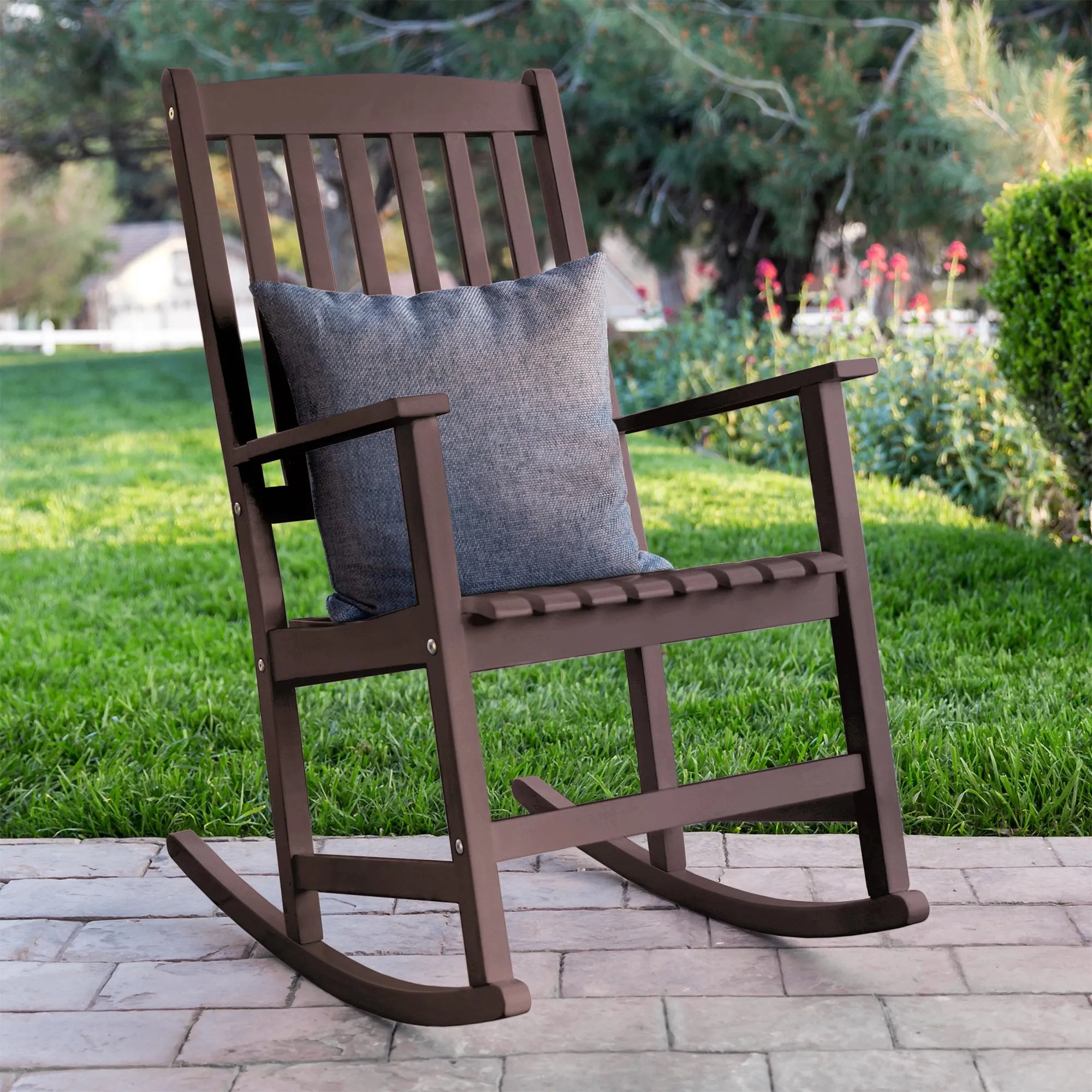 Traditional Wooden Rocking Chair