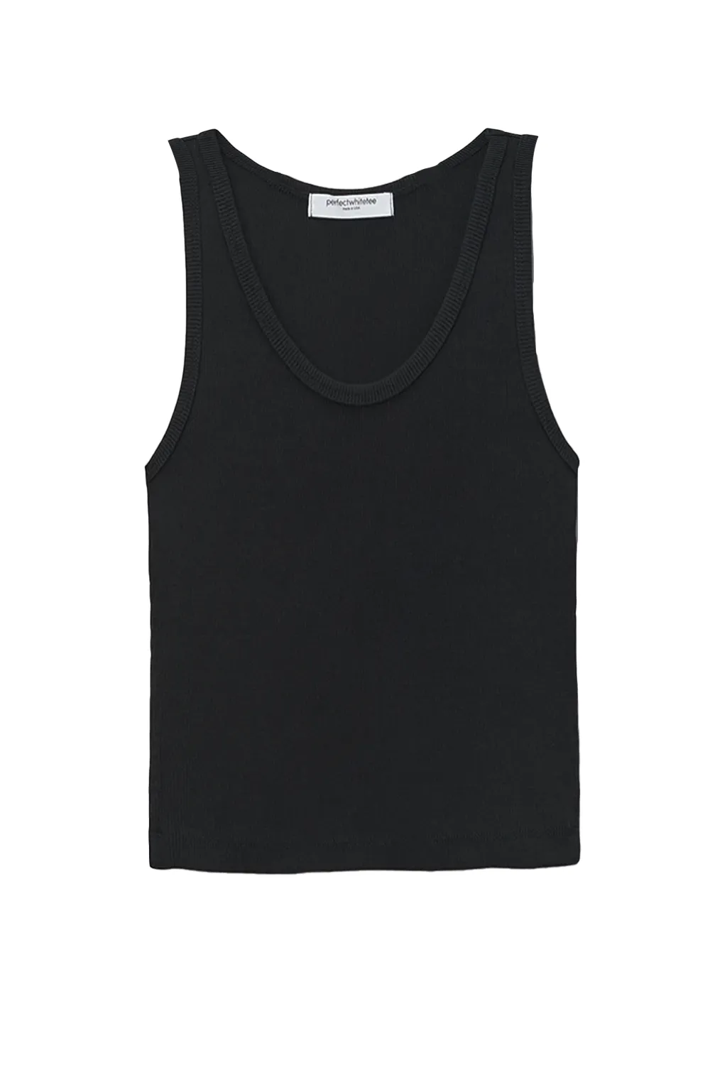 U-Neck Ribbed Tank