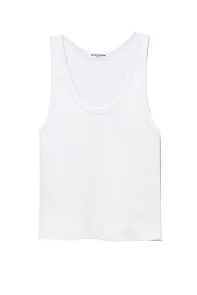 U-Neck Ribbed Tank