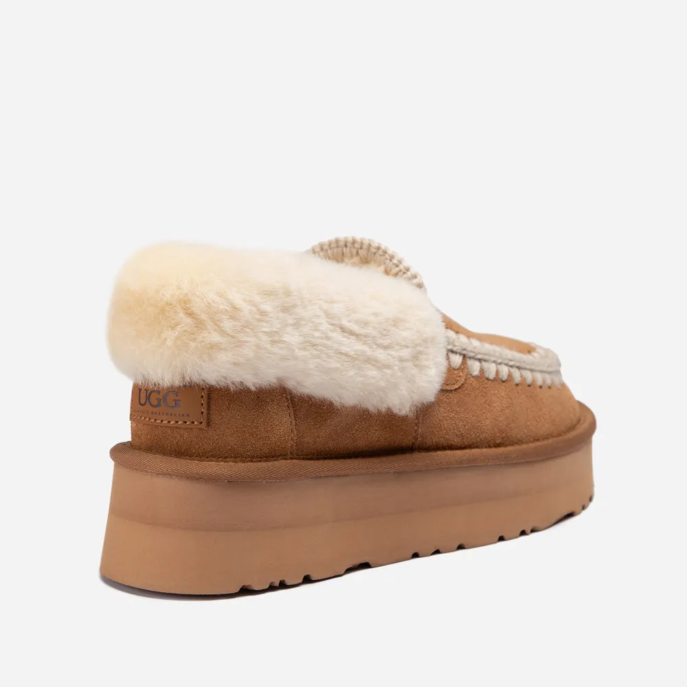 Ugg Platform Eskimo Collar Boots