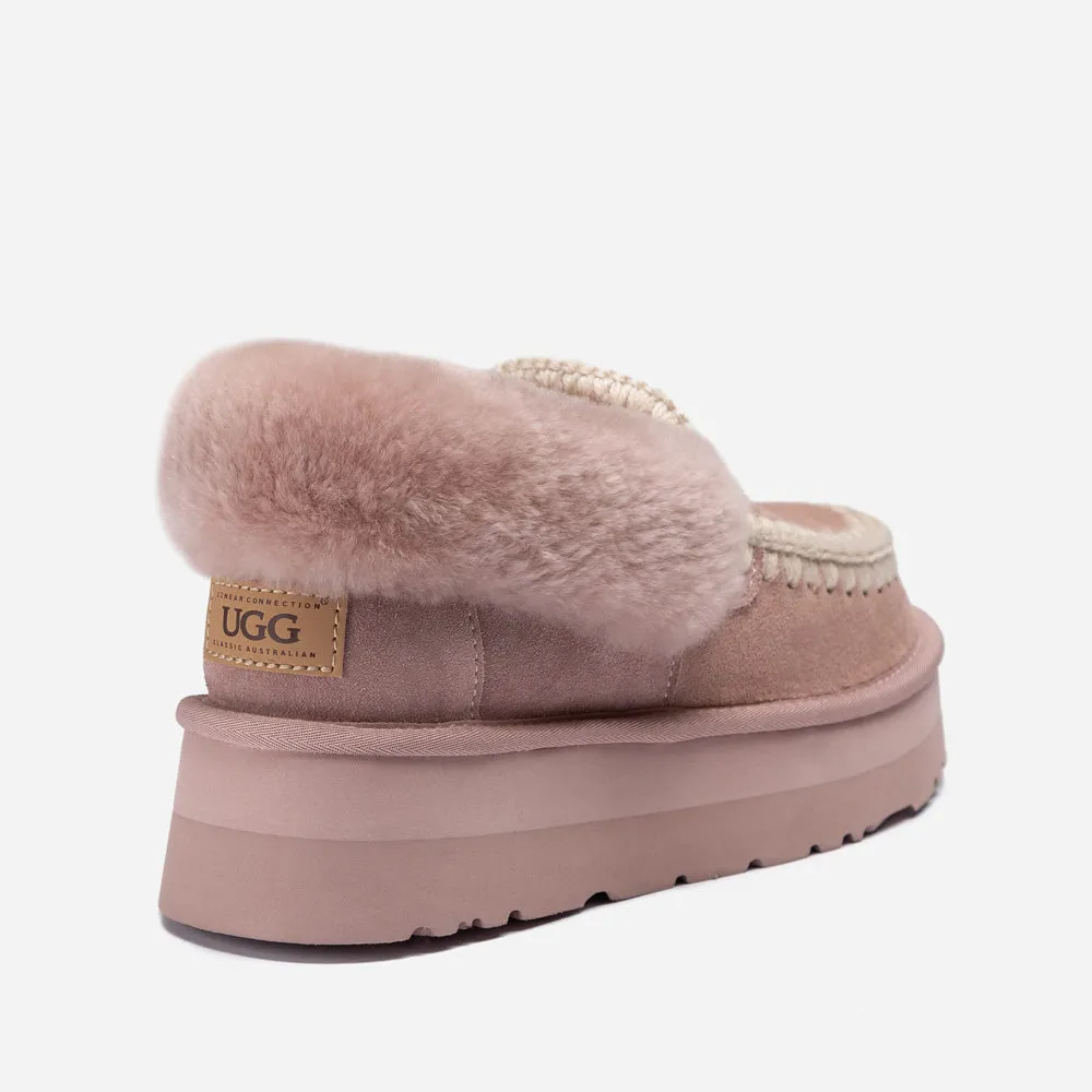 Ugg Platform Eskimo Collar Boots